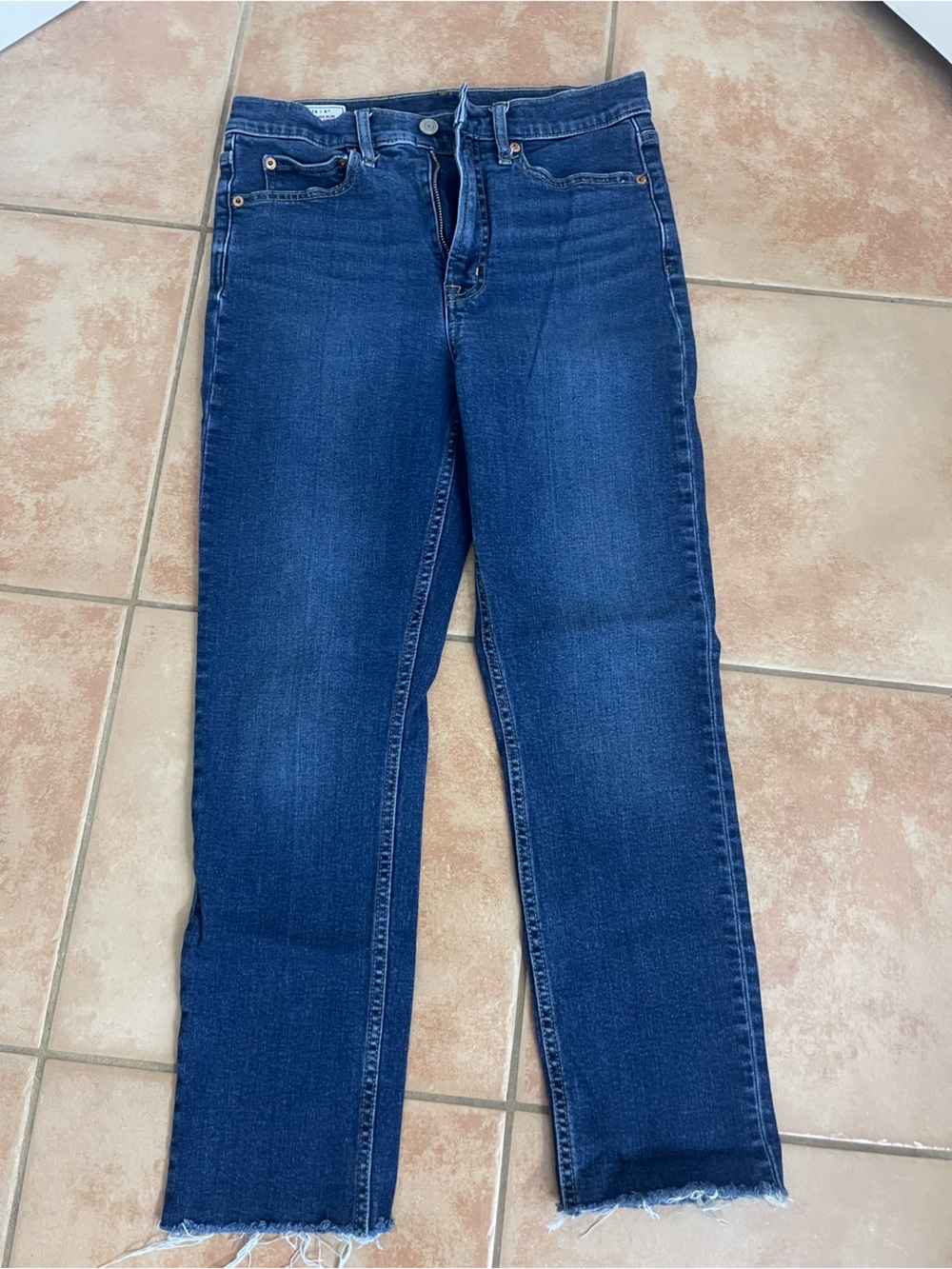GAP Women's Skinny Jeans in Dark Blue